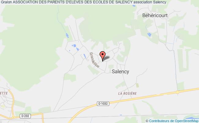 plan association Association Des Parents D'eleves Des Ecoles De Salency Salency