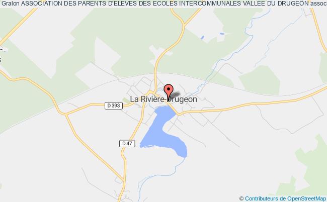 plan association Association Des Parents D'eleves Des Ecoles Intercommunales Vallee Du Drugeon La    Rivière-Drugeon