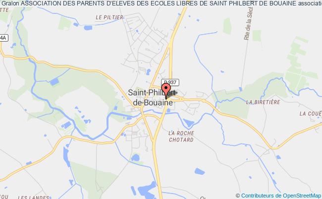plan association Association Des Parents D'eleves Des Ecoles Libres De Saint Philbert De Bouaine Saint-Philbert-de-Bouaine