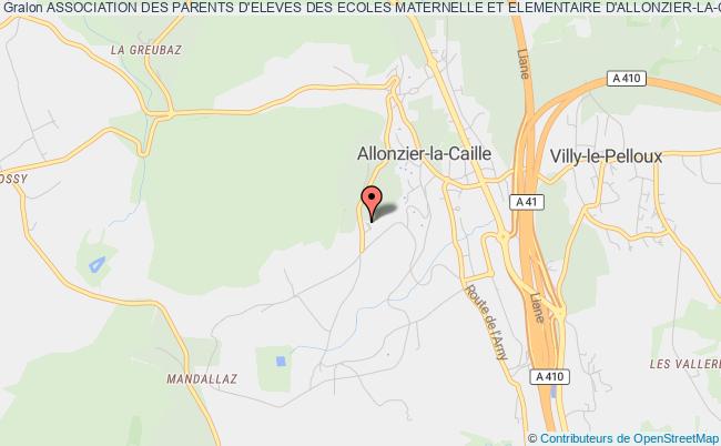 ASSOCIATION DES PARENTS D'ELEVES DES ECOLES MATERNELLE ET ELEMENTAIRE D'ALLONZIER-LA-CAILLE