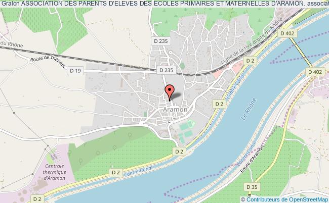 ASSOCIATION DES PARENTS D'ELEVES DES ECOLES PRIMAIRES ET MATERNELLES D'ARAMON.