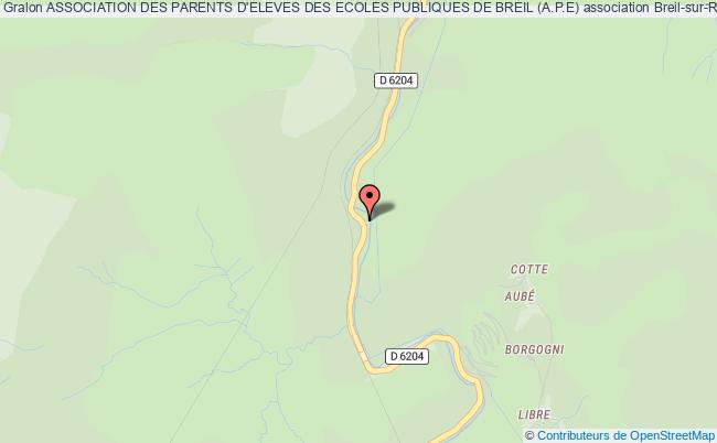 plan association Association Des Parents D'eleves Des Ecoles Publiques De Breil (a.p.e) 