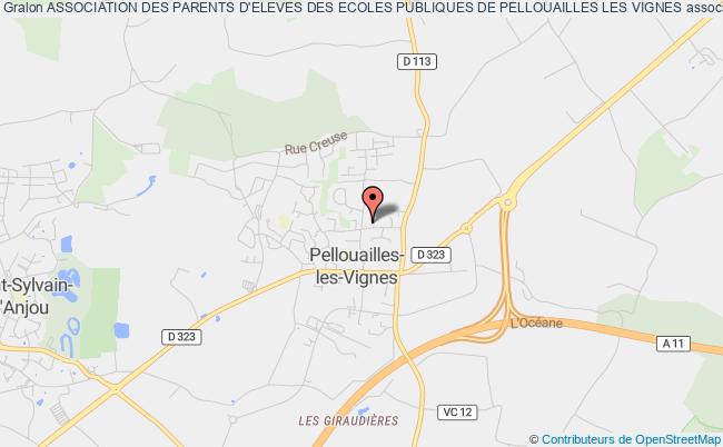 plan association Association Des Parents D'eleves Des Ecoles Publiques De Pellouailles Les Vignes Verrières-en-Anjou