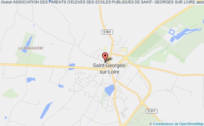 plan association Association Des Parents D'eleves Des Ecoles Publiques De Saint- Georges Sur Loire Saint-Georges-sur-Loire