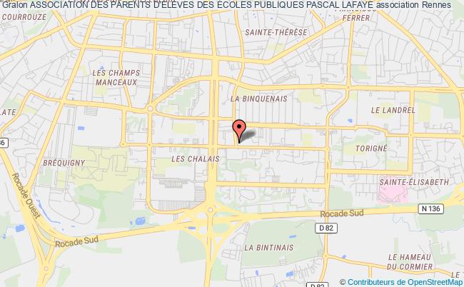 plan association Association Des Parents D'ÉlÈves Des Écoles Publiques Pascal Lafaye Rennes