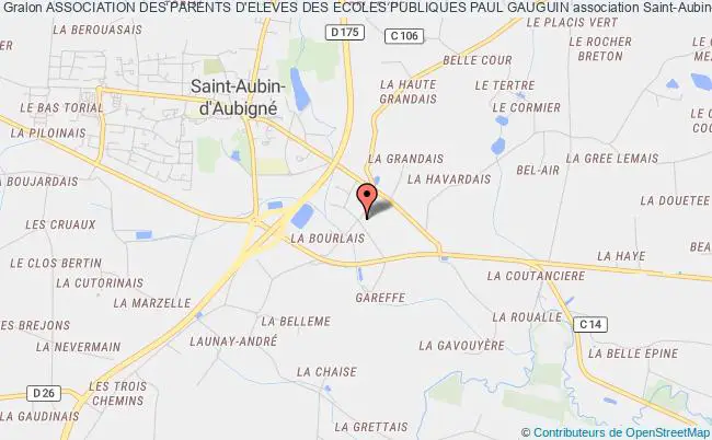 plan association Association Des Parents D'eleves Des Ecoles Publiques Paul Gauguin Saint-Aubin-d'Aubigné