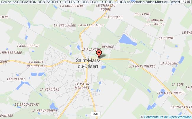 plan association Association Des Parents D'eleves Des Ecoles Publiques Saint-Mars-du-Désert