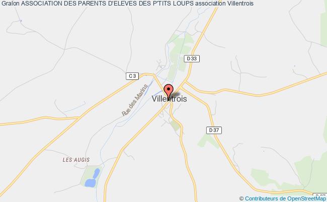 plan association Association Des Parents D'eleves Des P'tits Loups Villentrois
