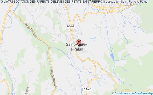 plan association Association Des Parents D'ÉlÈves Des Petits Saint Pierrois Saint-Pierre-la-Palud
