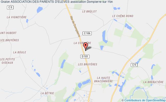 plan association Association Des Parents D'eleves Dompierre-sur-Yon