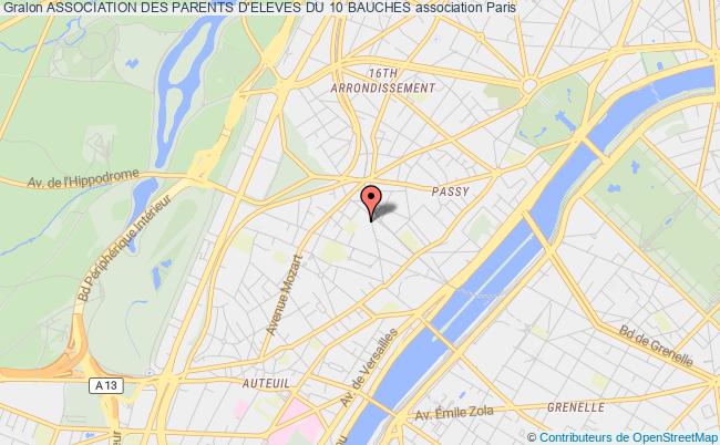 plan association Association Des Parents D'eleves Du 10 Bauches Paris