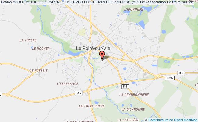 plan association Association Des Parents D'eleves Du Chemin Des Amours (apeca) Le    Poiré-sur-Vie