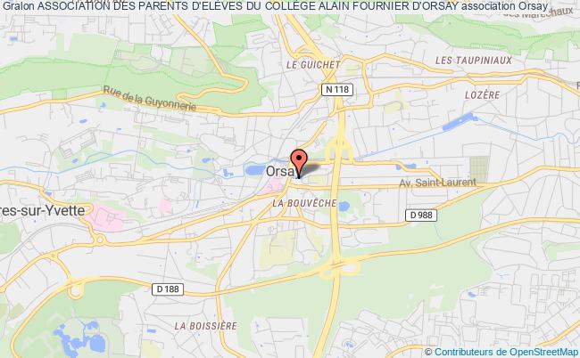 ASSOCIATION DES PARENTS D'ELÈVES DU COLLÈGE ALAIN FOURNIER D'ORSAY