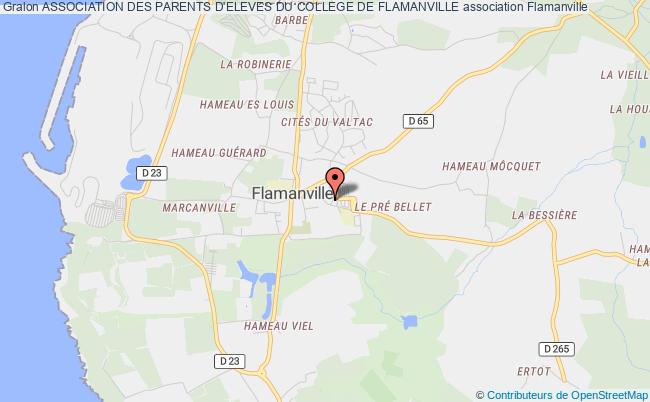 plan association Association Des Parents D'eleves Du College De Flamanville Flamanville