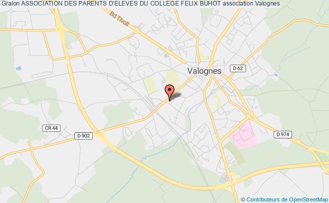 plan association Association Des Parents D'eleves Du College Felix Buhot Valognes