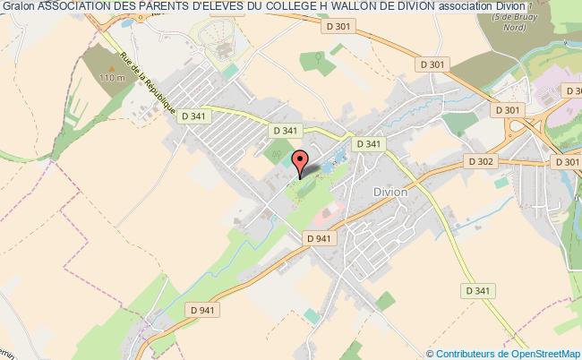 plan association Association Des Parents D'eleves Du College H Wallon De Divion Divion