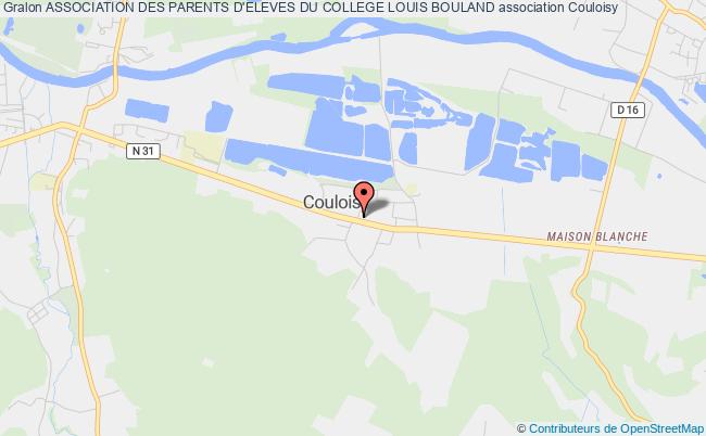 plan association Association Des Parents D'eleves Du College Louis Bouland Couloisy