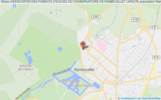 plan association Association Des Parents D'eleves Du Conservatoire De Rambouillet (apecr) RAMBOUILLET