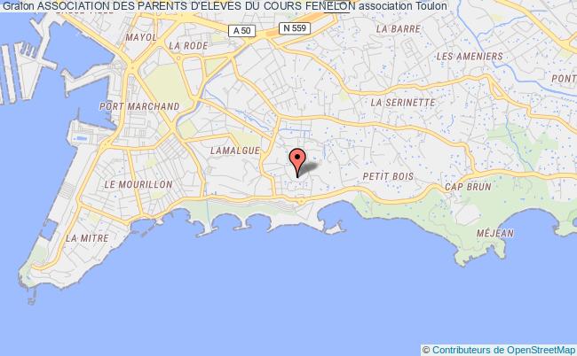 plan association Association Des Parents D'eleves Du Cours Fenelon Toulon