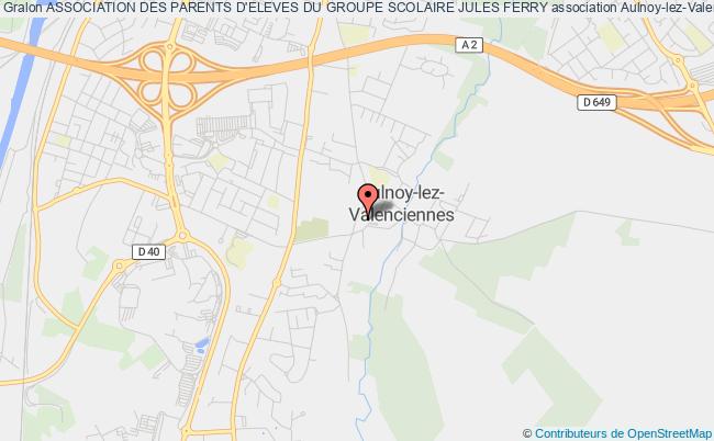 plan association Association Des Parents D'eleves Du Groupe Scolaire Jules Ferry Aulnoy-lez-Valenciennes