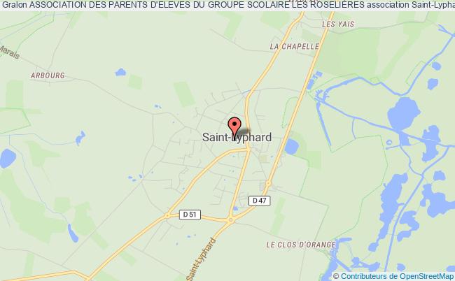 plan association Association Des Parents D'eleves Du Groupe Scolaire Les RoseliÈres Saint-Lyphard
