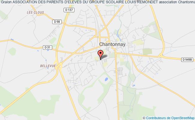 plan association Association Des Parents D'eleves Du Groupe Scolaire Louis Remondet Chantonnay