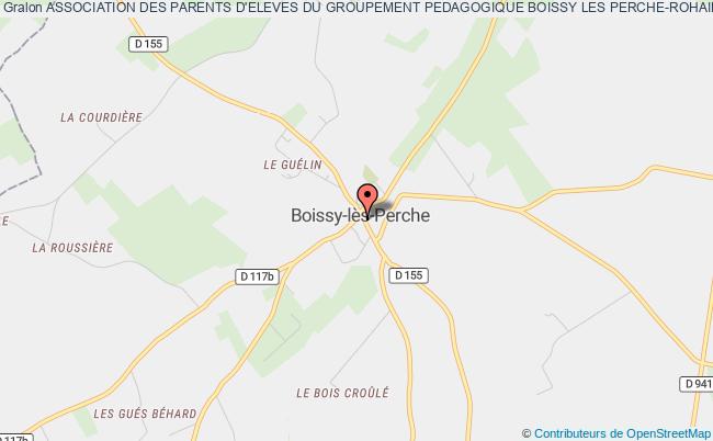 plan association Association Des Parents D'eleves Du Groupement Pedagogique Boissy Les Perche-rohaire-la Chapelle Fortin 