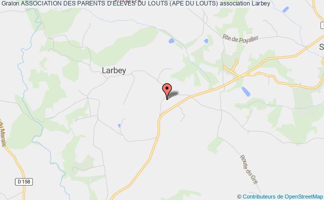 plan association Association Des Parents D'eleves Du Louts (ape Du Louts) Larbey