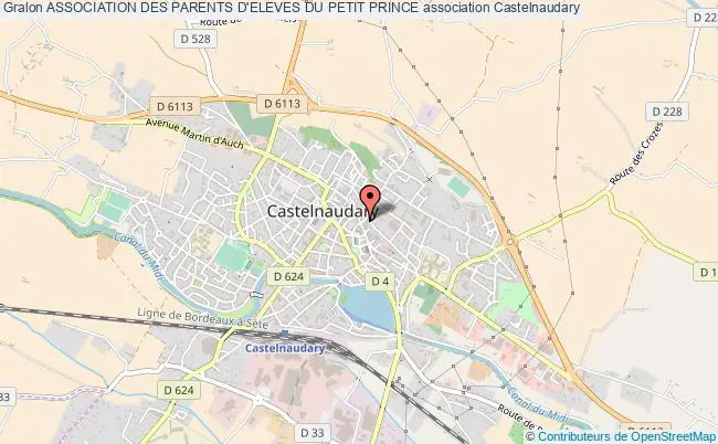 plan association Association Des Parents D'eleves Du Petit Prince Castelnaudary