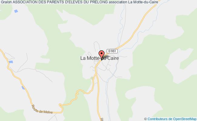 plan association Association Des Parents D'eleves Du PrÉlong Motte-du-Caire