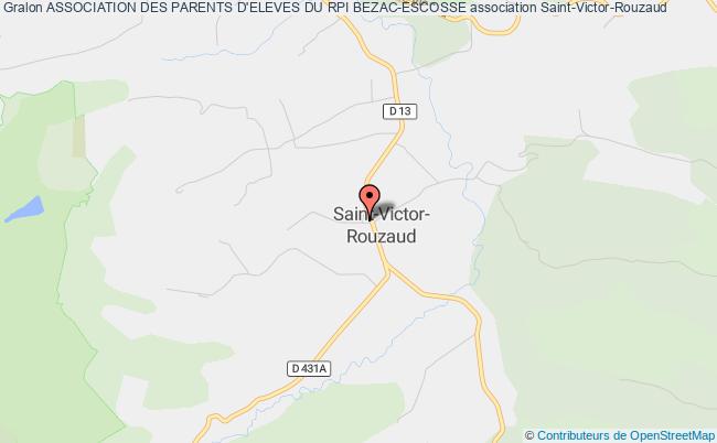 plan association Association Des Parents D'eleves Du Rpi Bezac-escosse Saint-Victor-Rouzaud