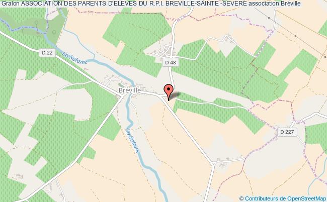 plan association Association Des Parents D'eleves Du R.p.i. Breville-sainte -severe Bréville