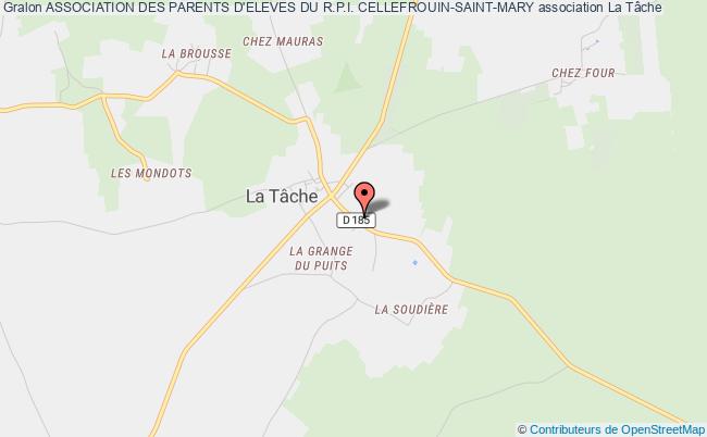 plan association Association Des Parents D'eleves Du R.p.i. Cellefrouin-saint-mary La Tâche