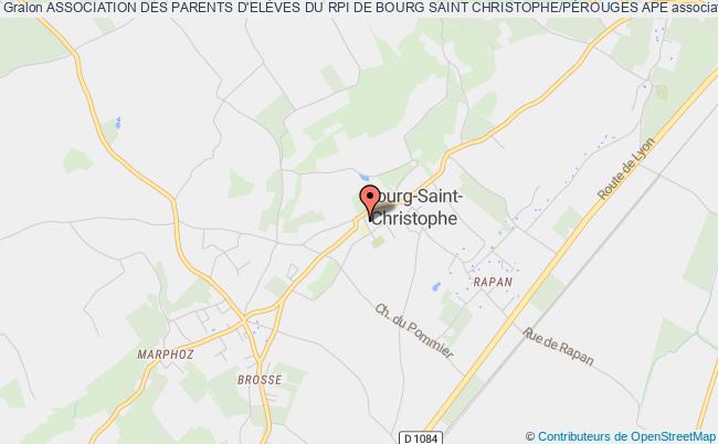plan association Association Des Parents D'elÈves Du Rpi De Bourg Saint Christophe/pÉrouges Ape Bourg-Saint-Christophe