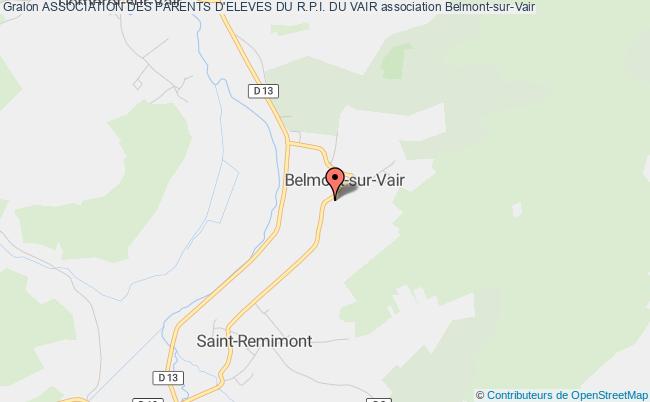 Association des parents d'eleves du r.p.i. du vair association Actions