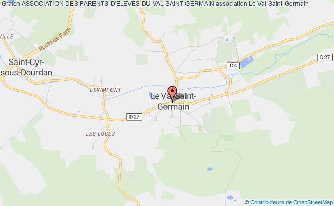 plan association Association Des Parents D'eleves Du Val Saint Germain Le    Val-Saint-Germain
