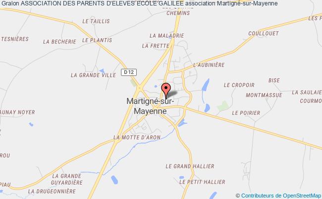 plan association Association Des Parents D'eleves Ecole Galilee Martigné-sur-Mayenne