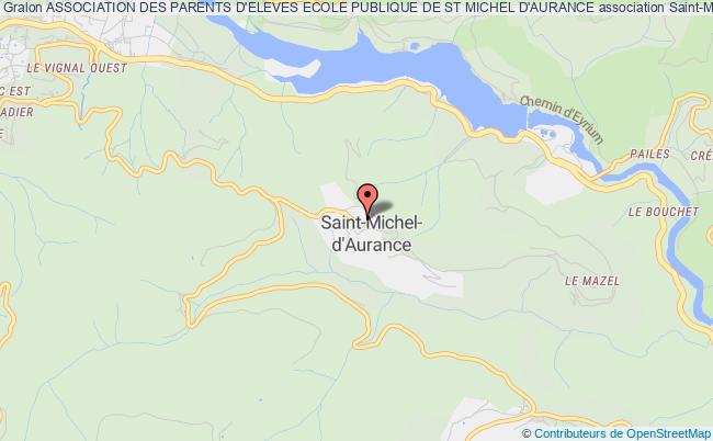 plan association Association Des Parents D'eleves Ecole Publique De St Michel D'aurance Saint-Michel-d'Aurance