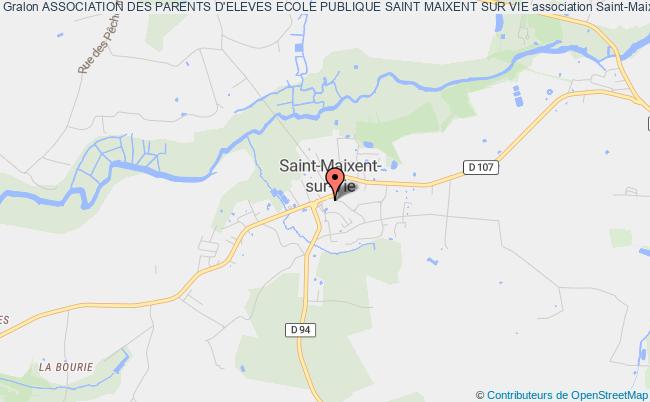 plan association Association Des Parents D'eleves Ecole Publique Saint Maixent Sur Vie Saint-Maixent-sur-Vie
