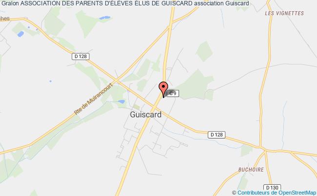 plan association Association Des Parents D'ÉlÈves Élus De Guiscard Guiscard