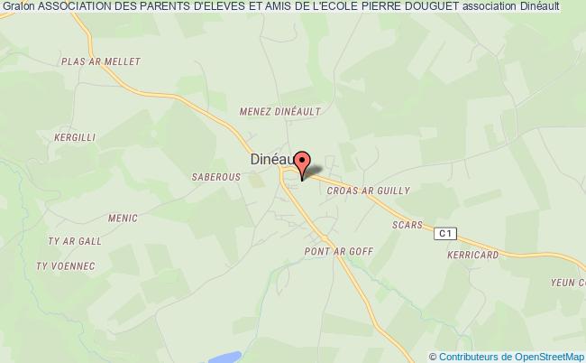 plan association Association Des Parents D'eleves Et Amis De L'ecole Pierre Douguet Dinéault