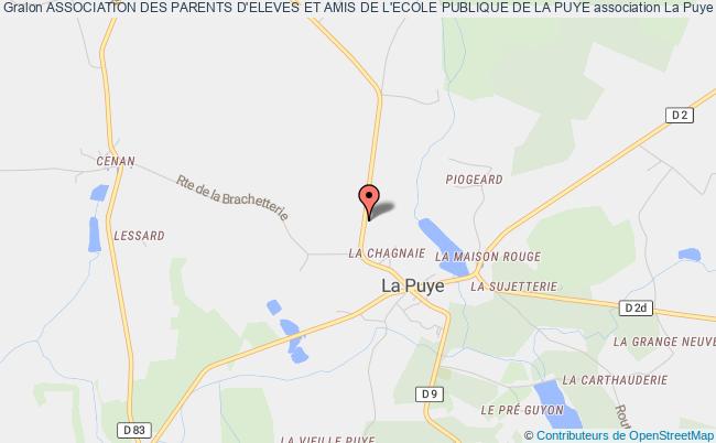plan association Association Des Parents D'eleves Et Amis De L'ecole Publique De La Puye La Puye