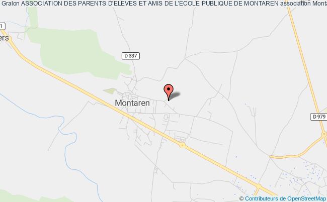 plan association Association Des Parents D'eleves Et Amis De L'ecole Publique De Montaren Montaren-et-Saint-Médiers