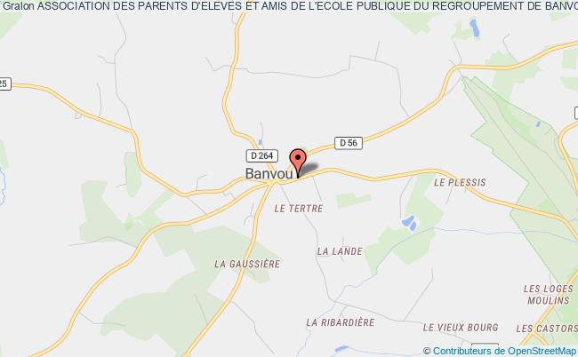 plan association Association Des Parents D'eleves Et Amis De L'ecole Publique Du Regroupement De Banvou Le Chatellier Banvou
