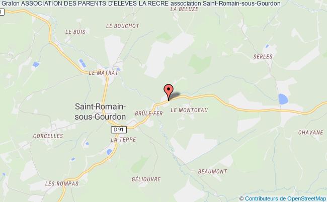 plan association Association Des Parents D'eleves La Recre Saint-Romain-sous-Gourdon