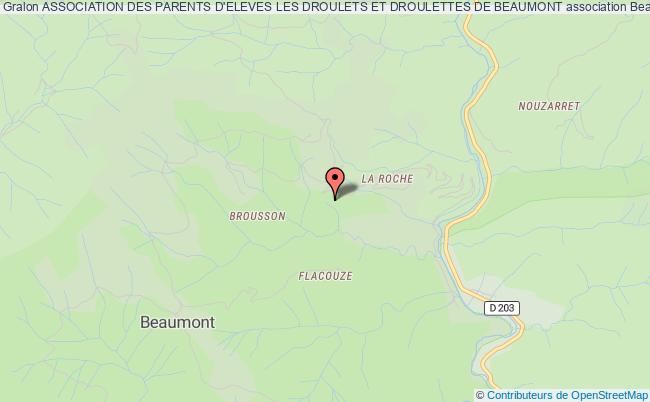 ASSOCIATION DES PARENTS D'ELEVES LES DROULETS ET DROULETTES DE BEAUMONT