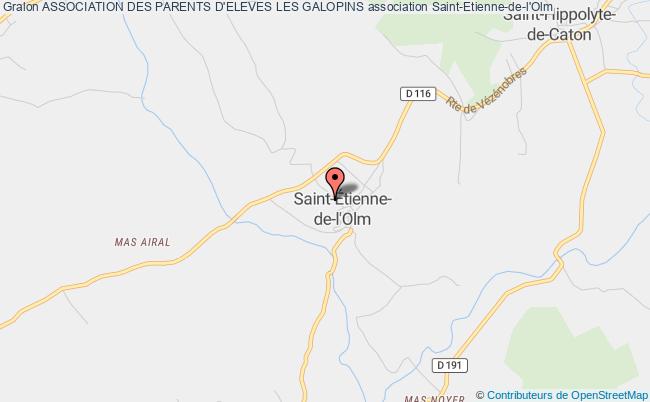 plan association Association Des Parents D'eleves Les Galopins Saint-Étienne-de-l'Olm