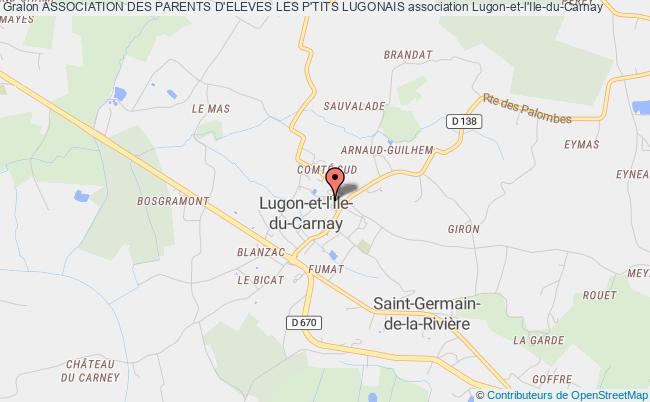 plan association Association Des Parents D'eleves Les P'tits Lugonais Lugon-et-l'Île-du-Carnay