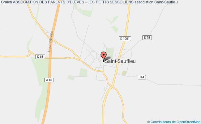 plan association Association Des Parents D'ÉlÈves - Les Petits Sessoliens Saint-Sauflieu