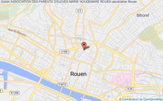plan association Association Des Parents D'eleves Marie Houdemare Rouen Rouen